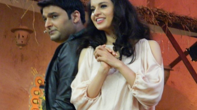 Kangana Ranaut promotes her film Rajjo in Comedy Nights with Kapil
